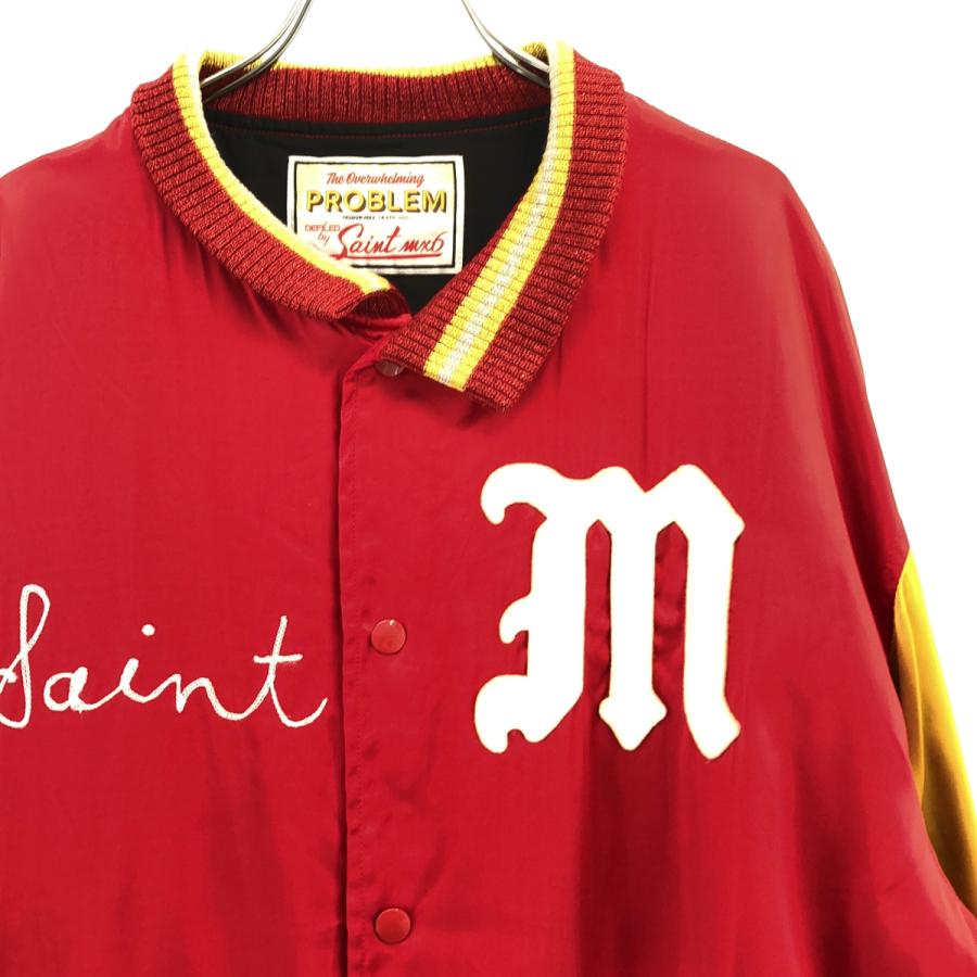 SAINT MICHAEL Mxxxxxx / セントマイケル VARSITY JACKET レーヨン