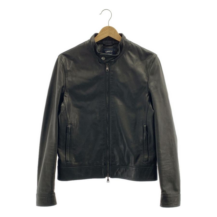EMMETI（エンメティ） JURI ラムスキン レザー ライダースジャケット