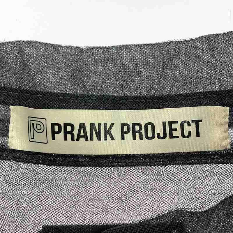 PRANK PROJECT / プランクプロジェクト | Ruffled Tulle Short Shirt チュールシャツ | グレー | レディース PRANK PROJECT / プランクプロジェクト | Ruffled Tulle Short