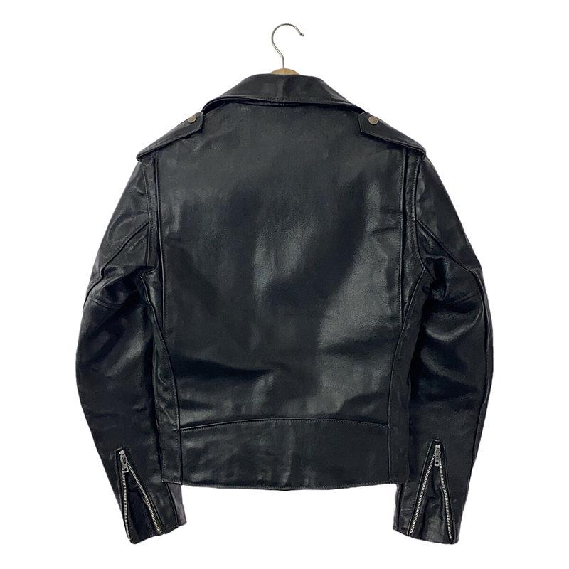 SCHOTT / ショット | 418 leather jacket / ダブルライダース レザージャケット | 34 | ブラック | メンズ｜kldclothing｜04