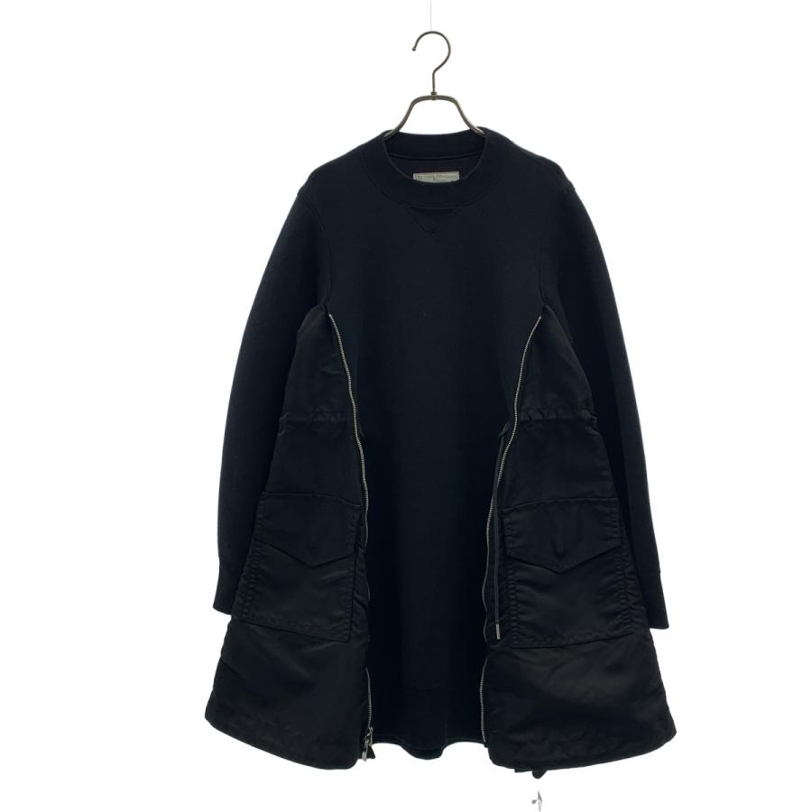 sacai Sponge Sweat MA-1 Dress スウェットドッキング 【公式通販】