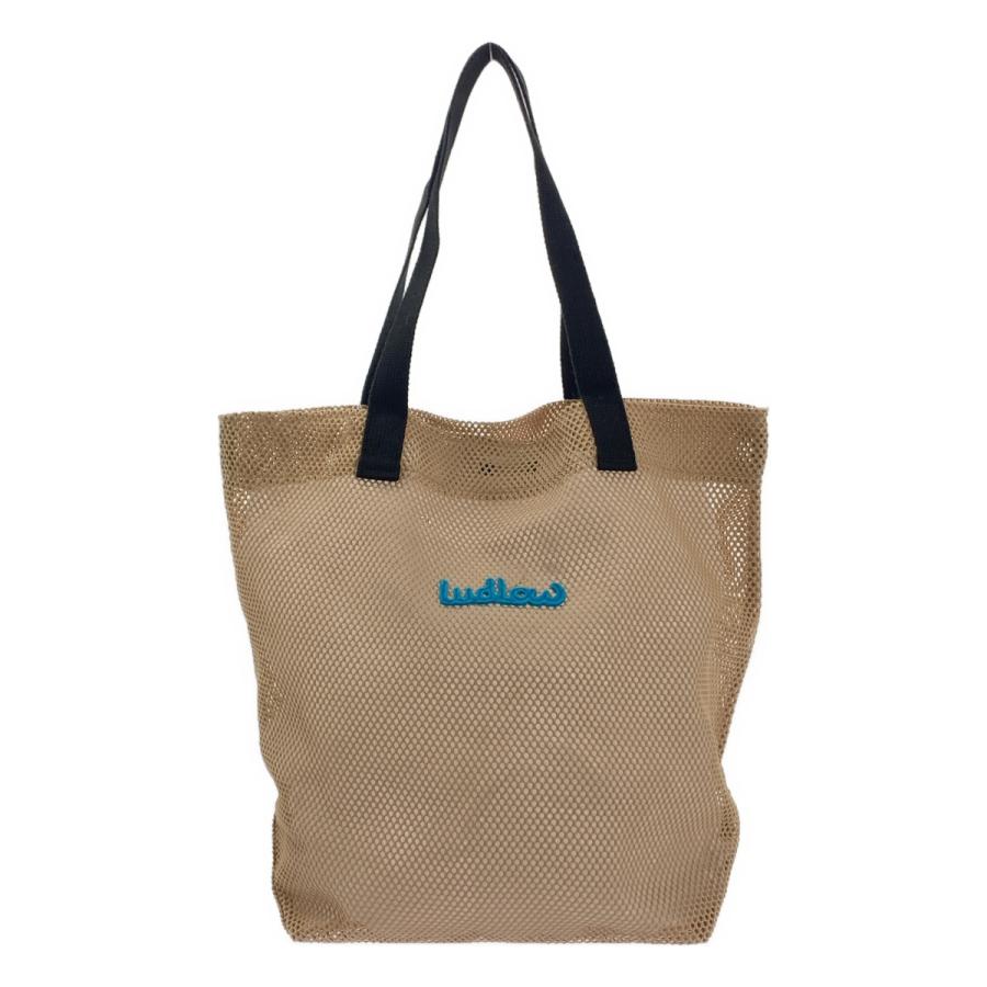 LUDLOW / ラドロー HELLO ロゴ メッシュトートバッグ : KLD