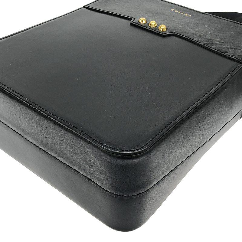 CULLNI（クルニ） | Square leather shoulder bag スクエア レザー
