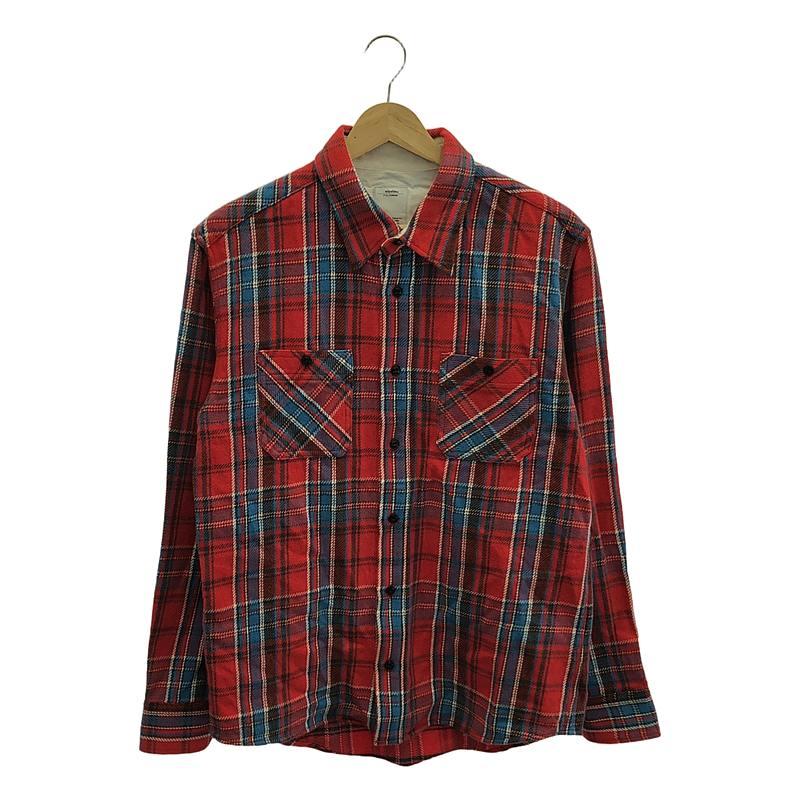 visvim BLACK ELK FLANNEL 1 ビズビム フランネルシャツ visvim / ビズビム | BLACK ELK FLANNEL コットン フランネル