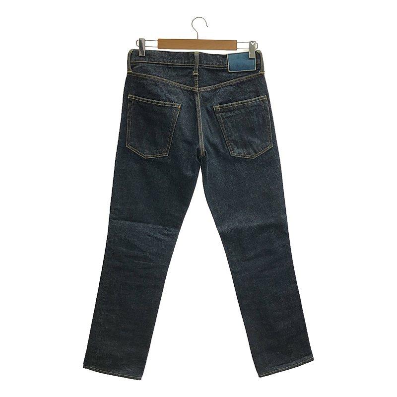 visvim / ビズビム | social sculpture denim / レザーパッチ ソーシャル スカルプチャー デニム パンツ | 30 | インディゴ | メンズ visvim（ヴィズヴィム） visvim / ビズビム | social sculpture denim