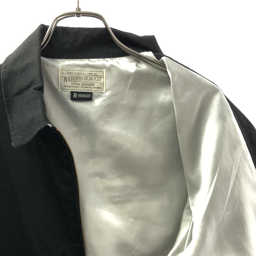 NEIGHBORHOOD / ネイバーフッド | コットン 刺しゅう プリント スイングトップ ジャケット | M | ブラック | メンズ NEIGHBORHOOD / ネイバーフッド コットン 刺しゅう プリント スイング