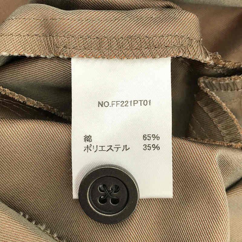 foufou フーフー tamamushi adjsut slacks 玉虫 タマムシ アジャストスラックス パンツ 玉虫色 :uvpi2m5renyw:KLD ヤフーショッピング店 通販 foufou 玉虫 アジャストスラックス