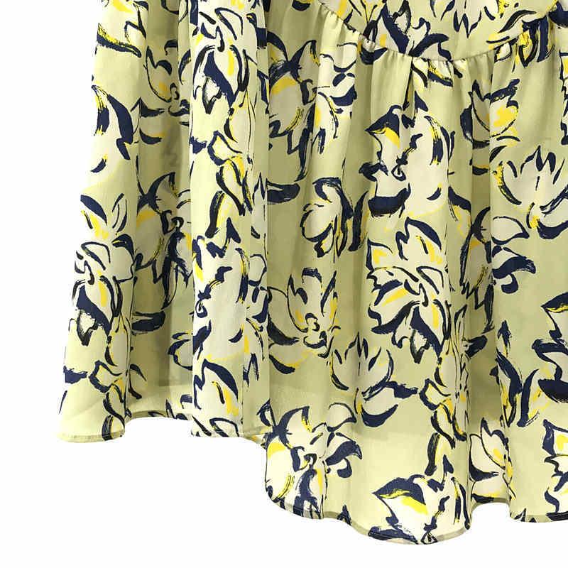 IENA / イエナ | 2021SS ギャザーティアードスカート 34 イエロー  