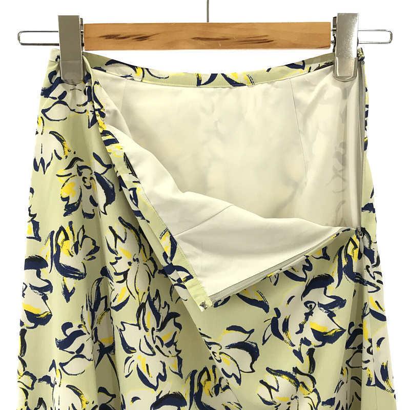 IENA / イエナ | 2021SS ギャザーティアードスカート 34 イエロー  