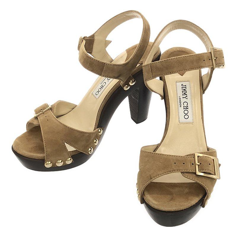 JIMMY CHOO / ジミーチュウ | スエードレザー スタッズ JIMMY CHOO / ジミーチュウ | スエードレザー スタッズ