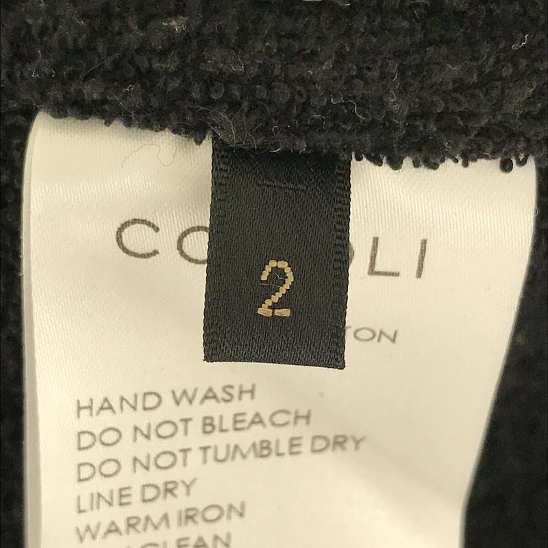 COMOLI / コモリ | 2022SS | シルクパイル スモーキングジャケット | 2
