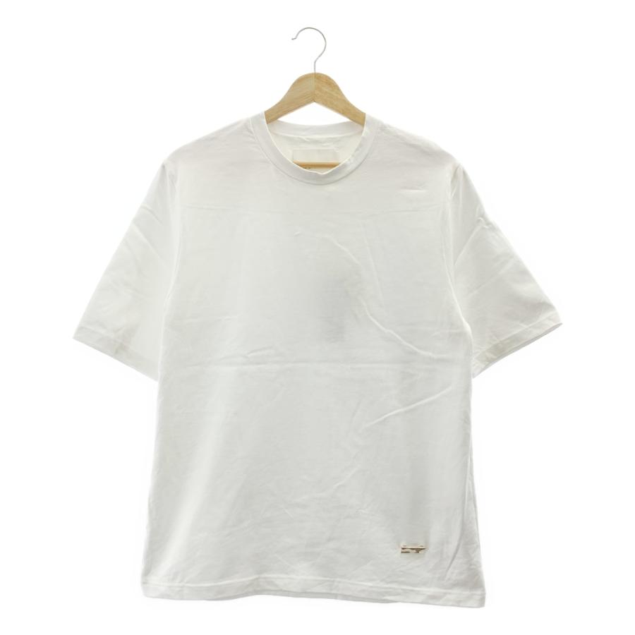 JIL SANDER（ジルサンダー） プレートロゴ クルーネック Tシャツ 