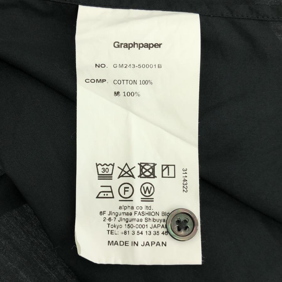 Graphpaper / グラフペーパー Broad L/S Oversized Regular Collar Shirt ブロードオーバーサイズ シャツ |  | 05