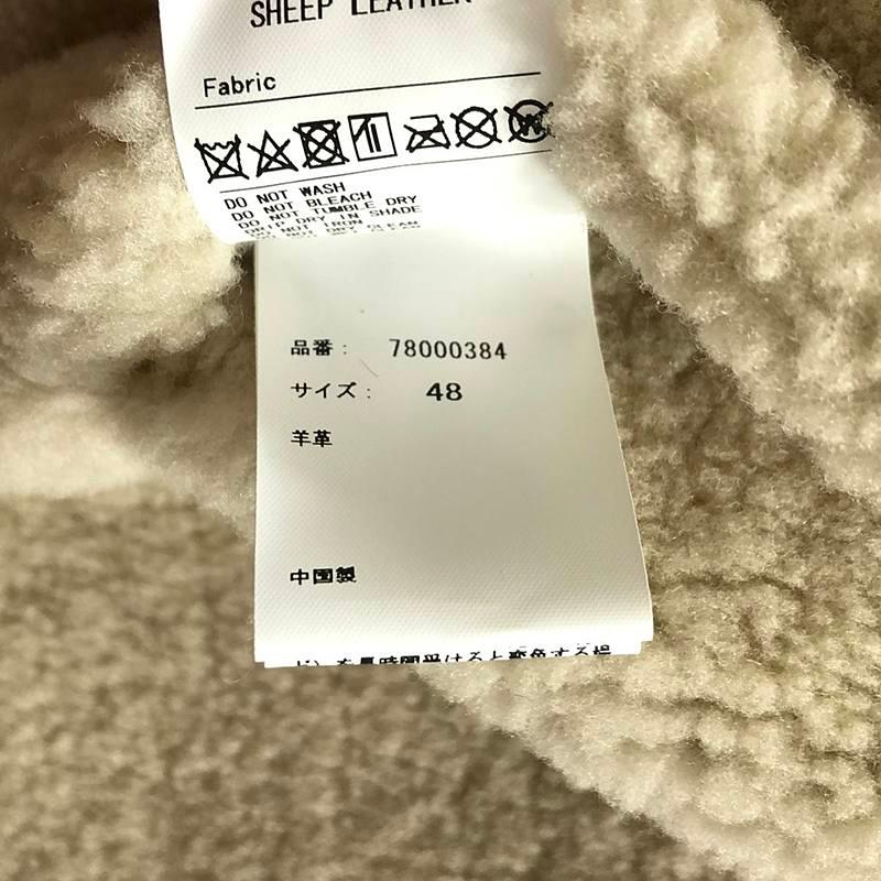 美品】 FORSOMEONE / フォーサムワン | シープレザー ムートンライナー 