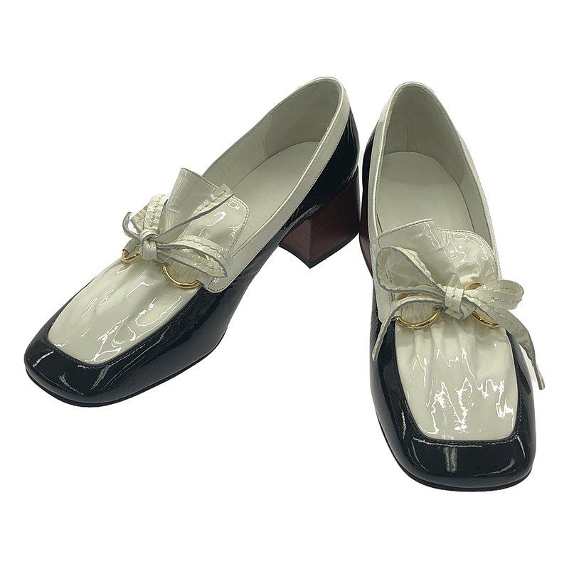 LOEWE 【新品】 / ロエベ | ツートン 配色 ローファー 50 38 ホワイト  