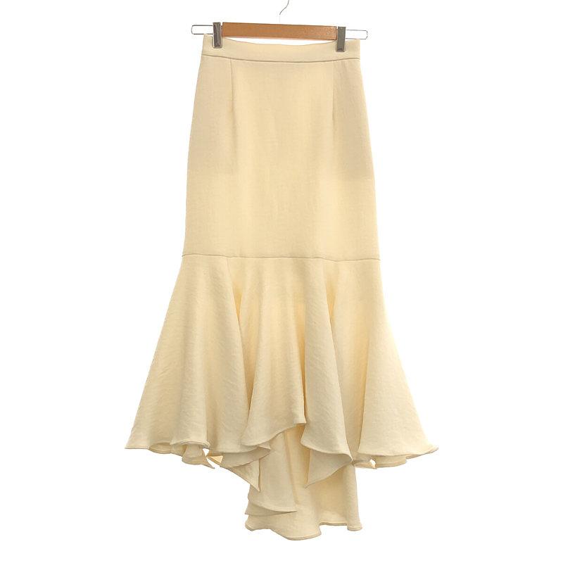 UN3D / アンスリード | ロング フレア ティアード スカート 38