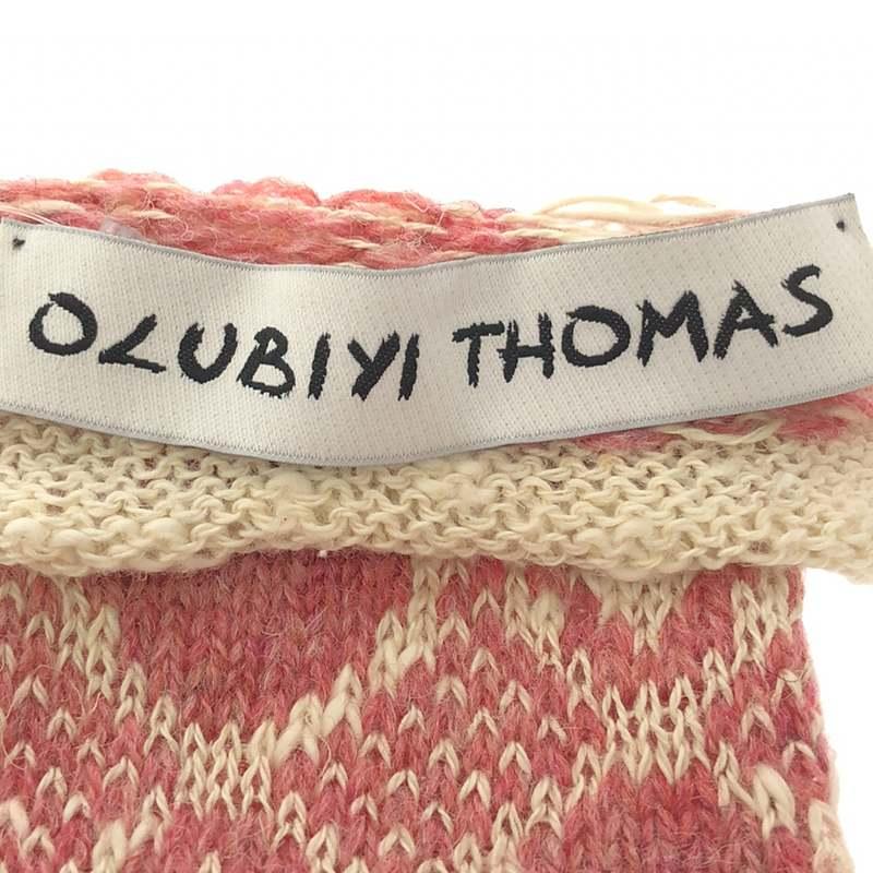 【新品】 OLUBIYI THOMAS / オルヴィトーマス | 2022AW | wool wrist warmers gloves_2