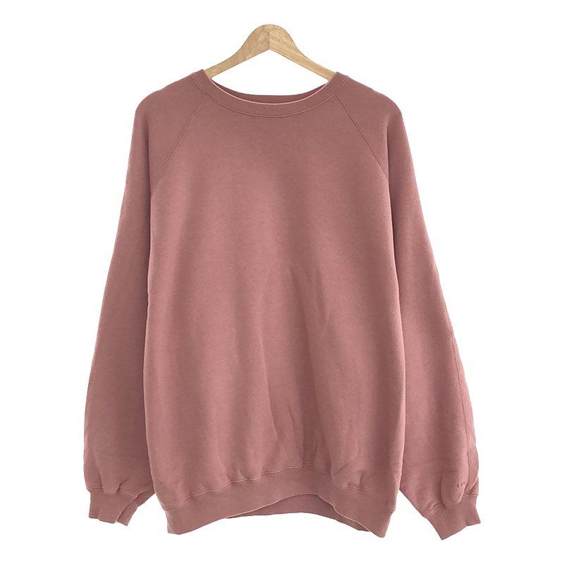CREDONA 【美品】 / クレドナ | cdn刺しゅう ロゴスウェット F ピンク 