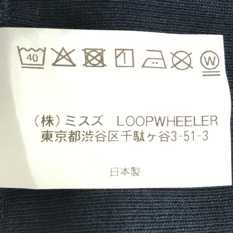 美品】 LOOPWHEELER / ループウィラー | LW01 丸胴吊り編み クルー 