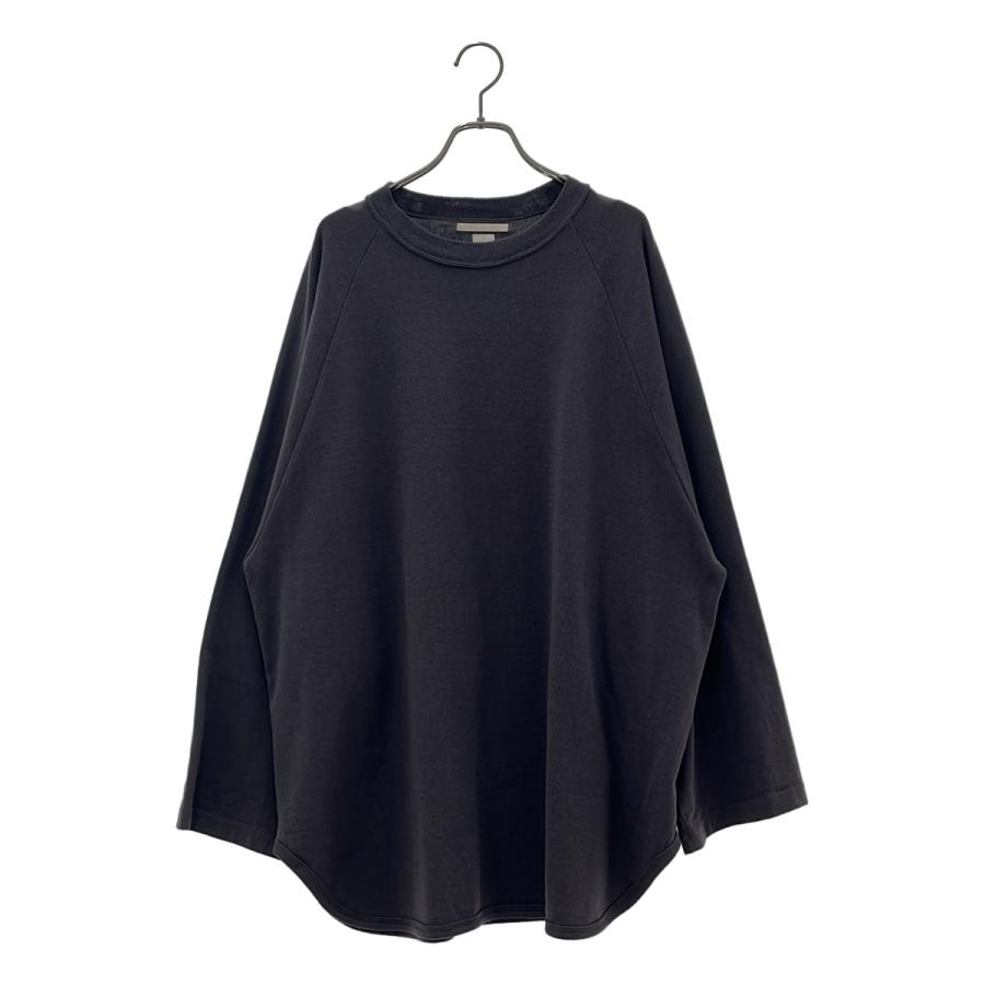 blurhms / ブラームス C/Silk Nep Baseball Raglan Tee コットン
