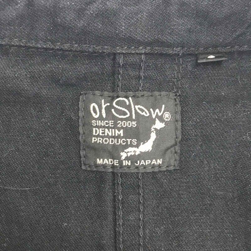 orslow / オアスロウ | ONLY ARK別注 1940's COVERALL カバーオールジャケット | 3 | ブラック | メンズ｜kldclothing｜05
