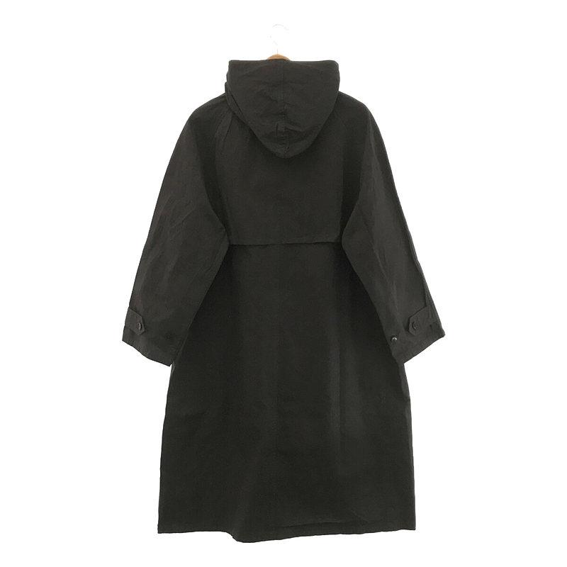 HTS エイチティーエス COTTON TWILL HOODED COAT