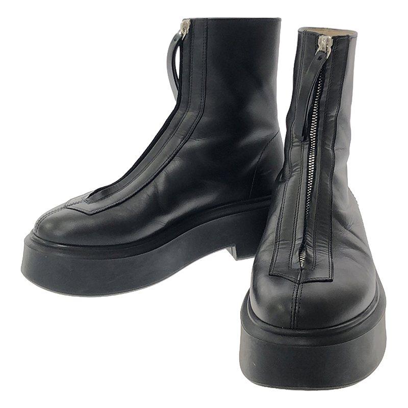 THE ROW / ザロウ | F1144 L64R ZIPPED BOOT 1 カーフレザー センター 