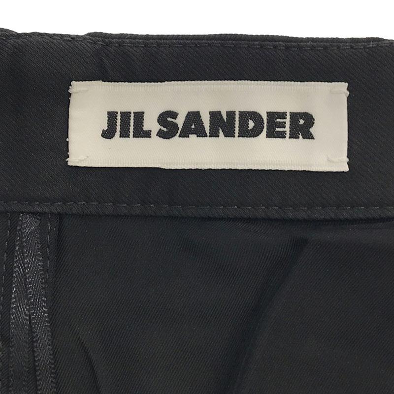 JIL SANDER / ジルサンダー | 2023SS | ワイド サイドスリットパンツ | 34 | ブラック | レディース｜kldclothing｜06