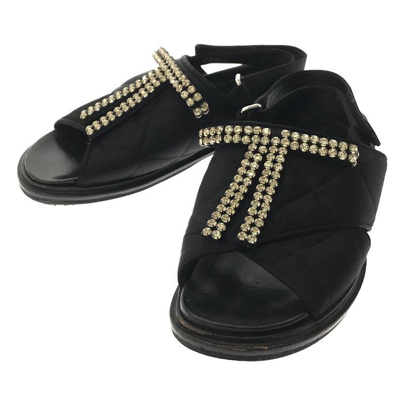 MARNI マルニ フスベットサンダル【カラー:ブラック】-
