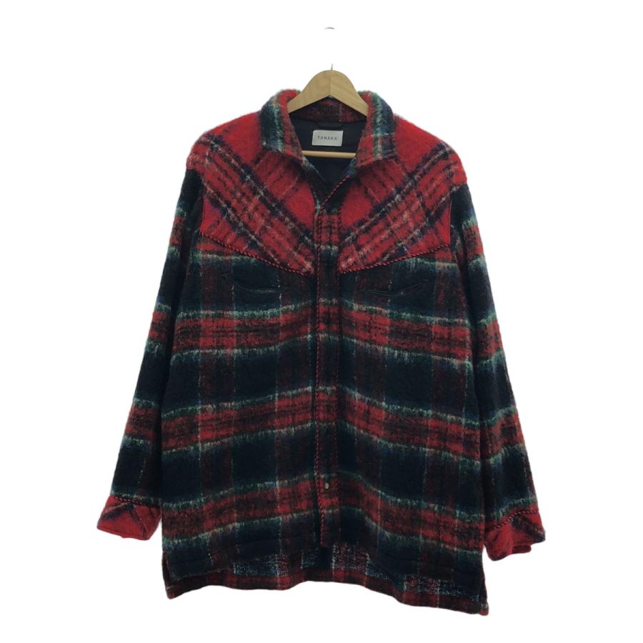TANAKA / タナカ | WESTERNER OVERSHIRT SHAGGY PLAID シャギー