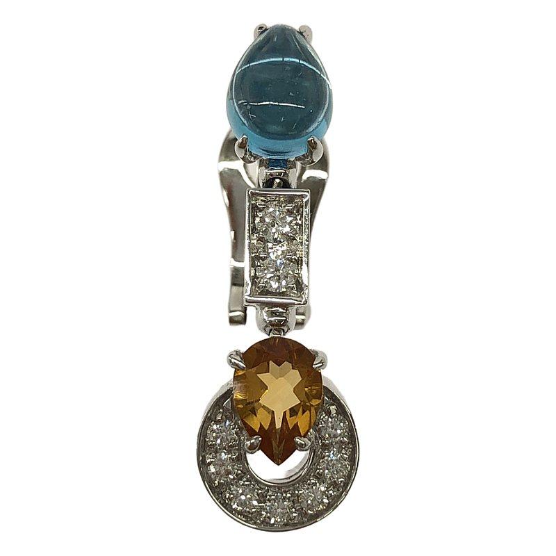 BVLGARI（ブルガリ） | アレグラ マルチカラー ダイヤ ピアス 片耳