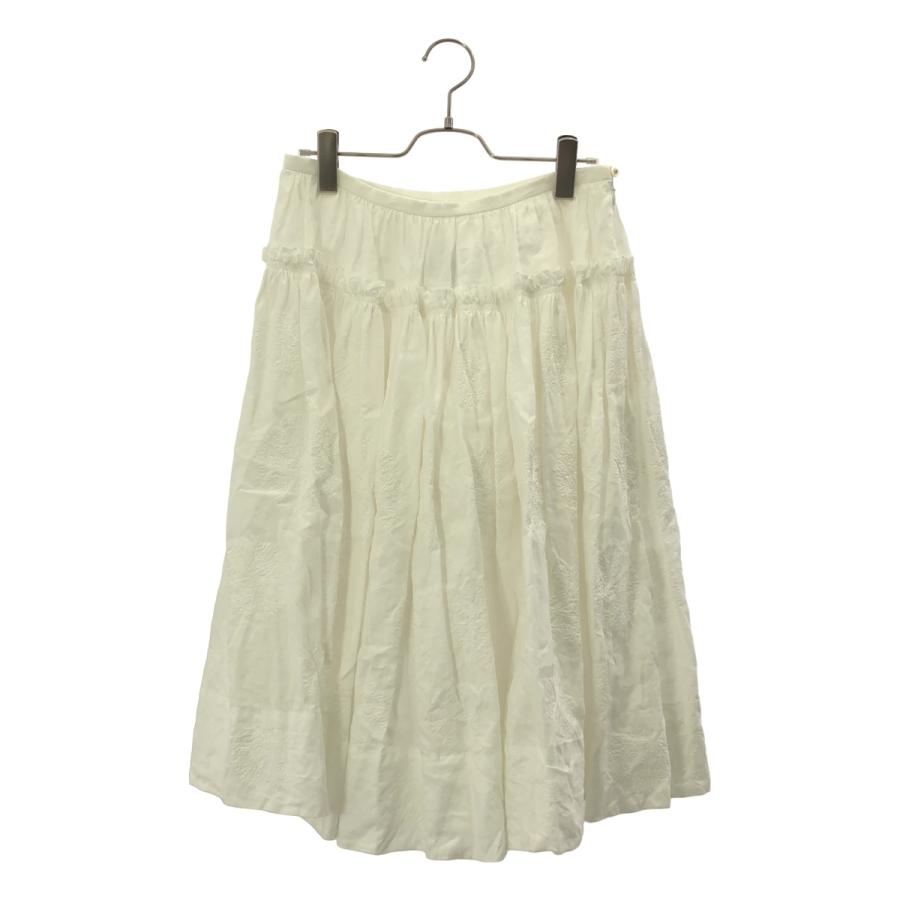 ミナペルホネンforest dot フレアスカート　size38 mina perhonen（ミナペルホネン） forest dot リネン フレアスカート