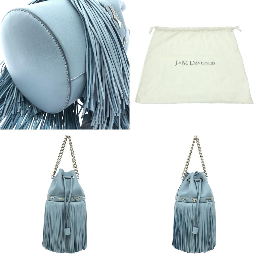 【美品】ジェイアンドエムデヴィッドソン　フリンジカーニバル　2WAY　チェーン J&M Davidson ジェイアンドエムデヴィッドソン フリンジ