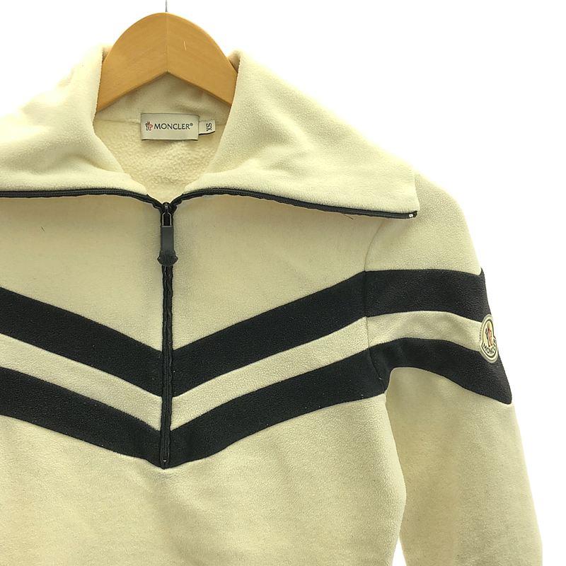 MONCLER（モンクレール） | ハーフジップフリース | XS | ホワイト