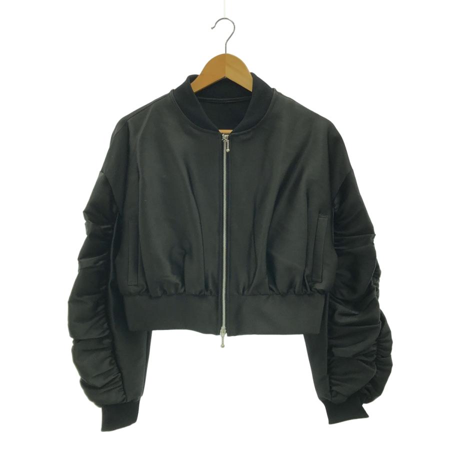 maison de Dolce / メゾンドドルチェ glossy blouson ギャザー
