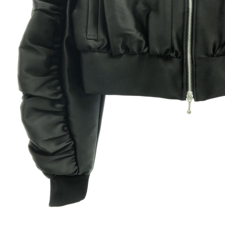 【jack29】maison de Dolce.テープヤーンブルゾン maison de Dolce / メゾンドドルチェ glossy blouson ギャザー