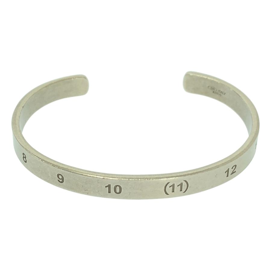【美品】MAISON MARGIELA ナンバリングバングル シルバー Maison Margiela（メゾンマルジェラ） ナンバリング カフ ブレスレット