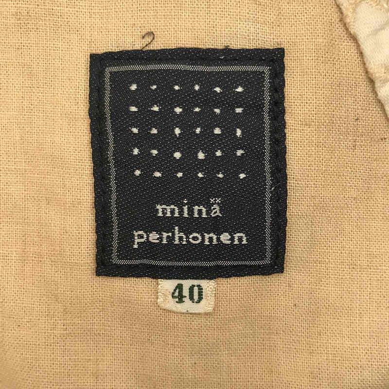 mina perhonen / ミナペルホネン | always コットンリネン デニム