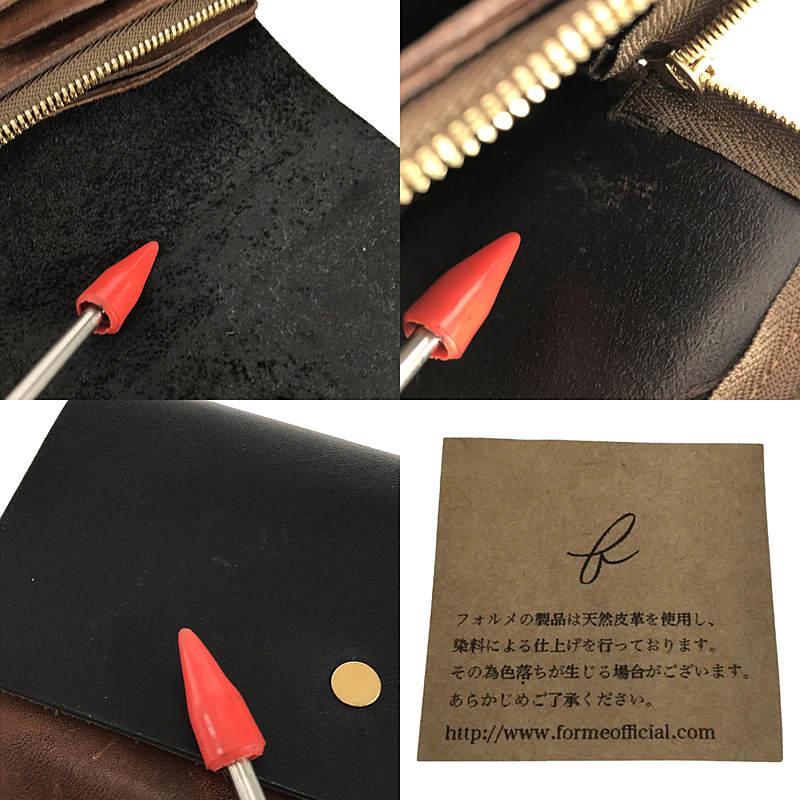 forme / フォルメ | Hand wallet combi Bridle ハンドウォレットコンビ ブライドル 財布 | Liscio black | レディース｜kldclothing｜08