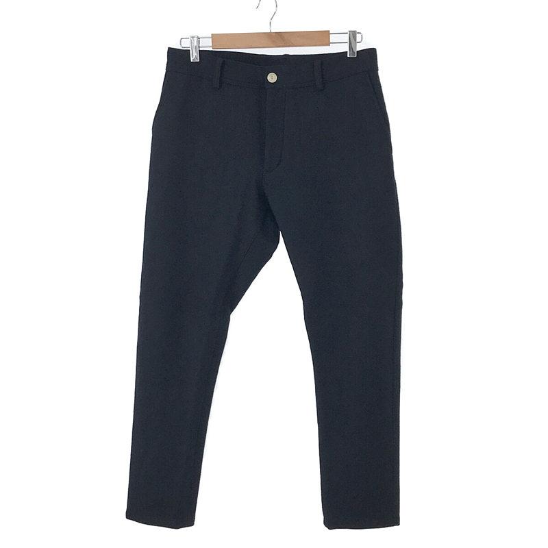 ARTS&SCIENCE / アーツアンドサイエンス | ウール メルトン テーパード  