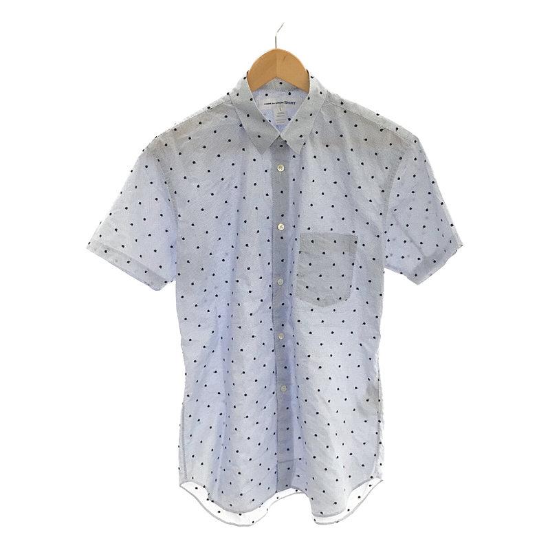 BLACK Comme des Garcons ペイズリー総柄ドットシャツ | www