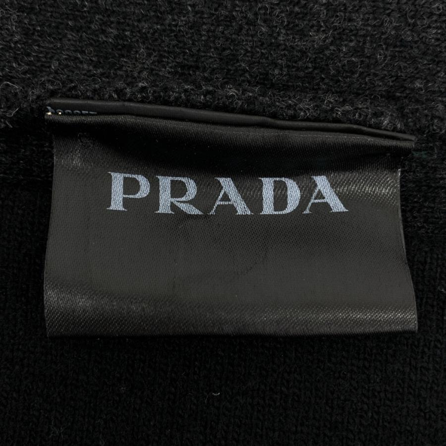 美品★PRADA プラダ ニット ジャケット フーディ パーカー 黒 楽天市場】2 PRADA プラダ UJL20A 10UF F0002 ブラック ロゴ