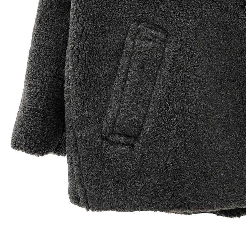 CINOH / チノ | CI BOA COCOON COAT ボアコート 38 グレー レディース 
