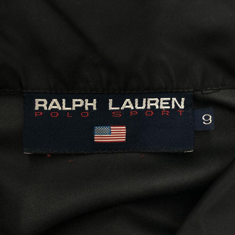 【美品】  RALPH LAUREN / ラルフローレン | POLO SPORT ファイヤーマン ナイロン ジャケット | 9 | ブラック | レディース｜kldclothing｜05