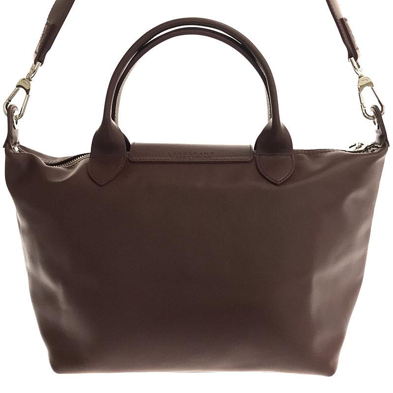 【新品】  Longchamp / ロンシャン | 1512712E78 フランス製 2way LE PLIAGE CUIR ESTAMPE TOP HANDLE BAG プリアージュ キュイール エスタンプ ハンドル ショル｜kldclothing｜04