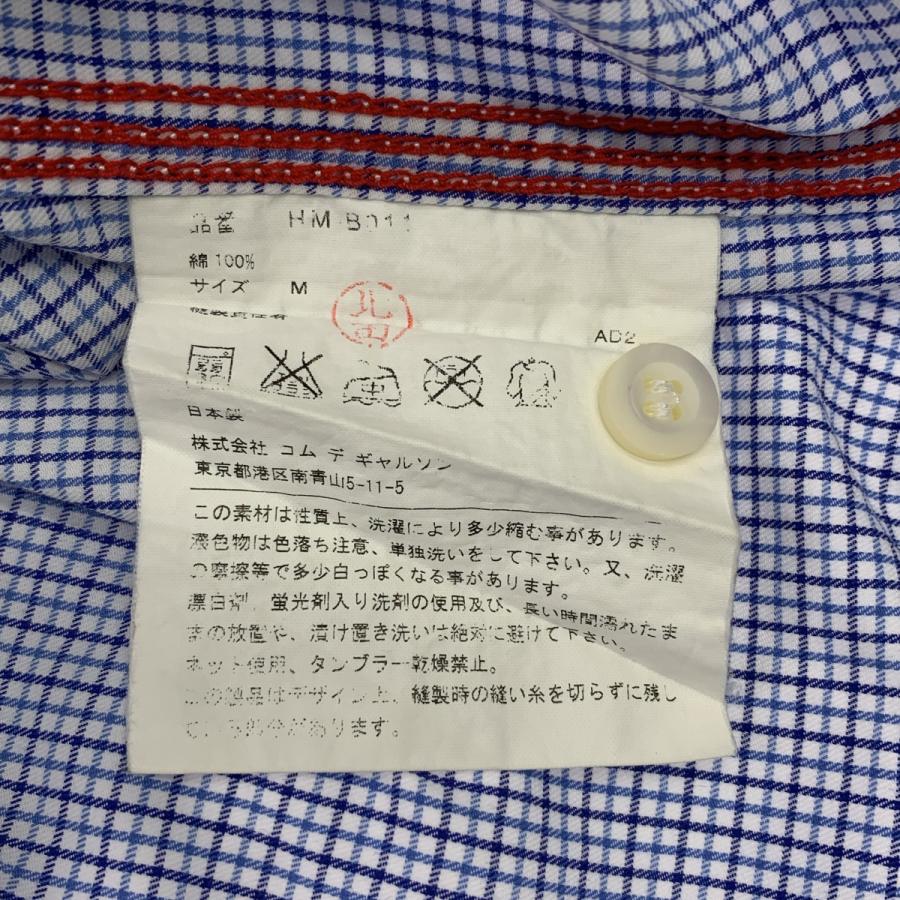 COMME des GARCONS HOMME / コムデギャルソンオム コットン チェック シャツ | COMME des GARCONS HOMME | 05