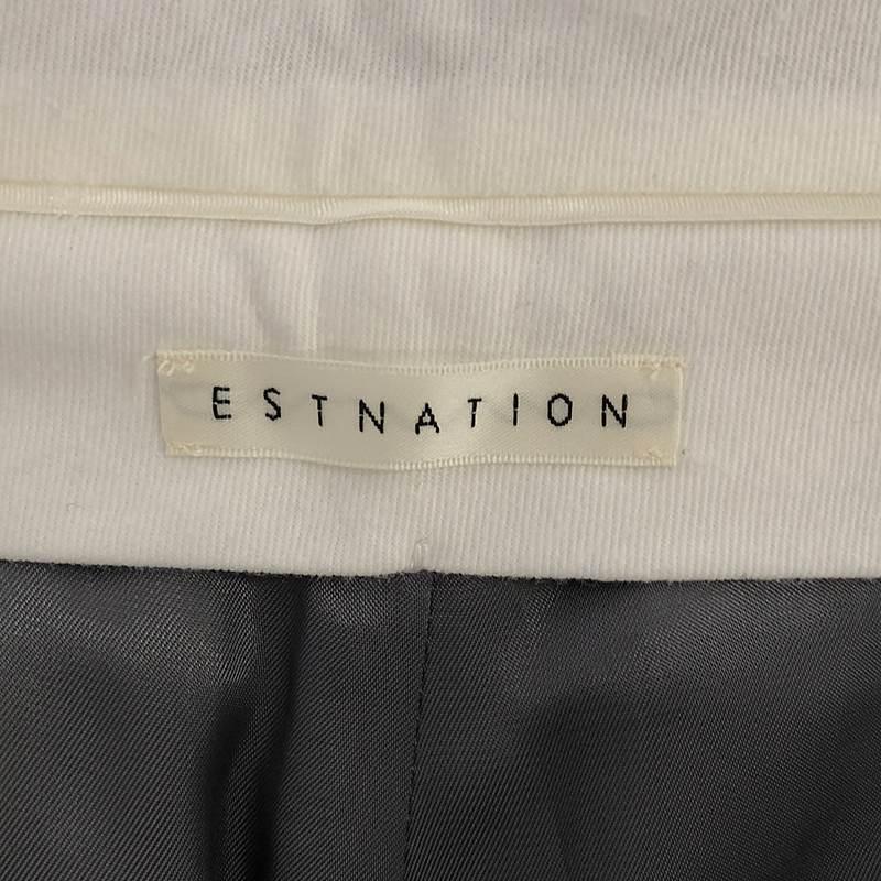 ESTNATION / エストネーション | ワンタックウールテーパードパンツ | 38 | グレー | レディース｜kldclothing｜06