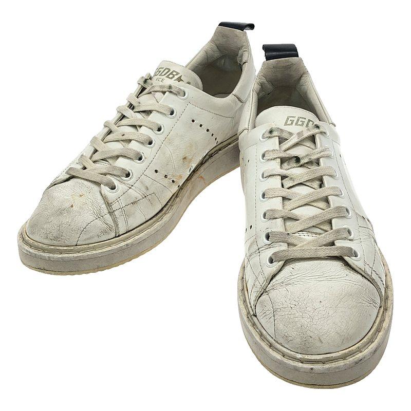 GOLDEN GOOSE / ゴールデングース | STARTER ダメージ加工 レザー 