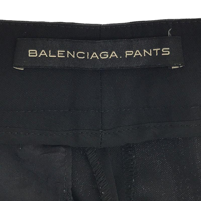 BALENCIAGA / バレンシアガ | サイドライン スラックスパンツ | 40 | ブラック | レディース｜kldclothing｜06