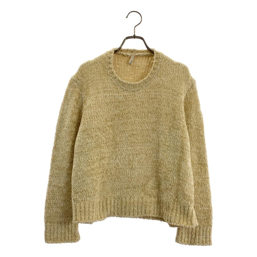 【美品】  Boboutic / ボブティック | シルク コットン クルーネック ニット セーター | XS | アイボリー | レディース BOBOUTIC（ボブティック） シルク コットン クルーネック ニット